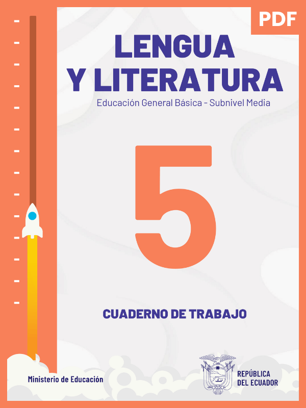 descargar el cuaderno de trabajo de lengua y literatura para quinto grado de EGB en pdf