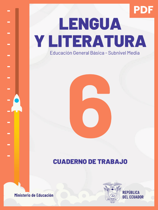 descargar el cuaderno de trabajo de lengua y literatura para sexto grado de EGB en pdf