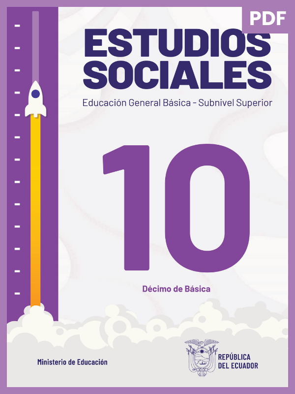 descargar libro de estudios sociales décimo grado de EGB en pdf