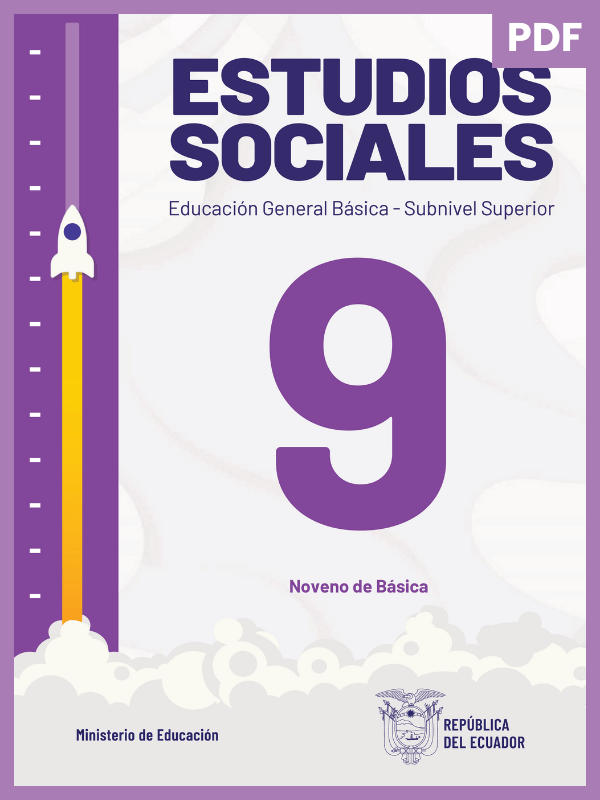 descargar libro de estudios sociales noveno grado de EGB en pdf