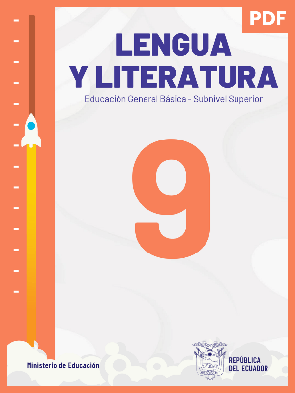 descargar libro de lengua y literatura dos noveno grado de EGB en pdf