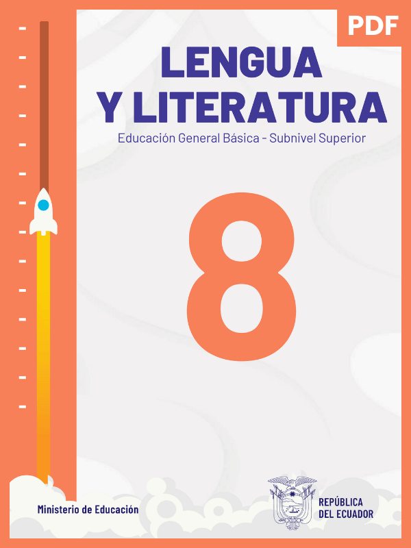 descargar libro de lengua y literatura dos octavo grado de EGB en pdf