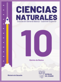 ciencias naturales décimo grado de Educación General Básica EGB del Ministerio de Educación del Ecuador