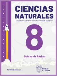 ciencias naturales octavo grado de Educación General Básica EGB del Ministerio de Educación del Ecuador
