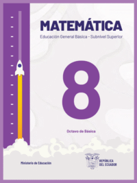 matemáticas octavo grado de Educación General Básica EGB del Ministerio de Educación del Ecuador