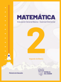 matemáticas segundo grado de Educación General Básica EGB del Ministerio de Educación del Ecuador