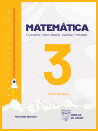 matemáticas tercer grado de Educación General Básica EGB del Ministerio de Educación del Ecuador