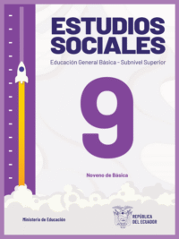 estudios sociales noveno grado de Educación General Básica del Ministerio de Educación del Ecuador