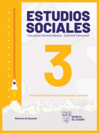 estudios sociales tercer grado de Educación General Básica EGB del Ministerio de Educación del Ecuador