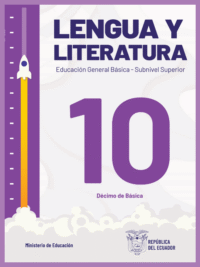 lengua y literatura dos décimo grado de Educación General Básica EGB del Ministerio de Educación del Ecuador