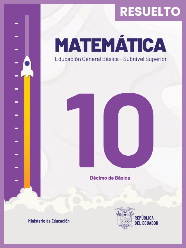 libro resuelto de matemáticas décimo grado de Educación General Básica EGB