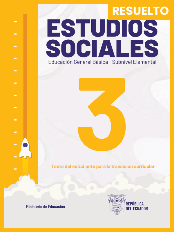 libro resuelto estudios sociales tercer grado de Educación General Básica EGB