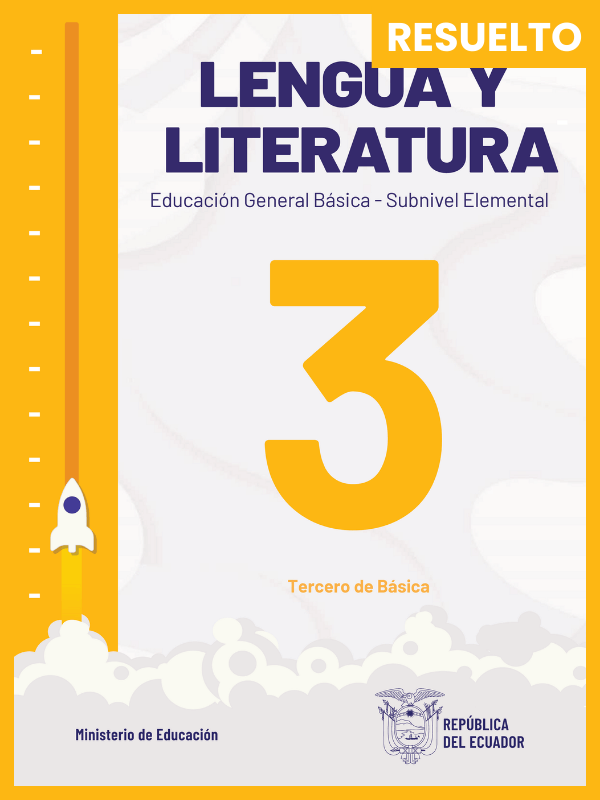 libro resuelto lengua y literatura dos tercer grado de Educación General Básica EGB