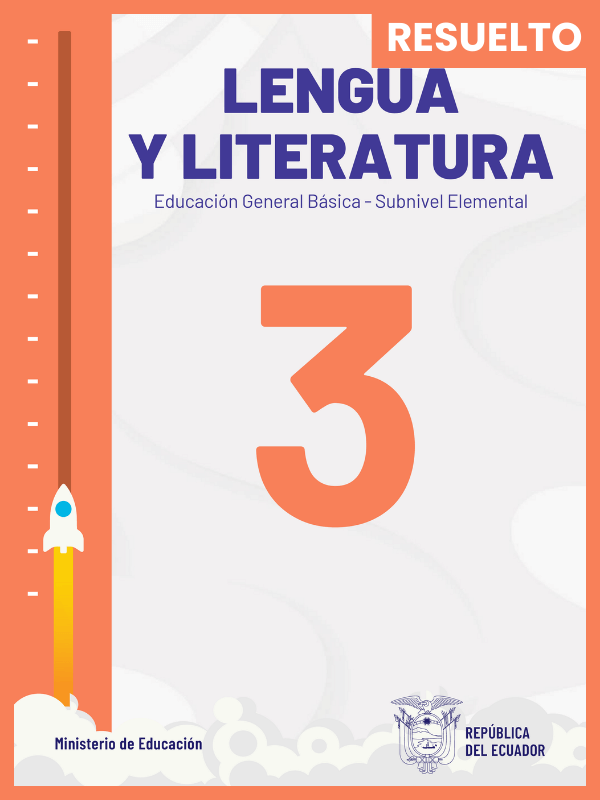 libro resuelto lengua y literatura uno tercer grado de Educación General Básica EGB