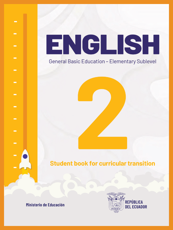 portada del libro de inglés segundo grado de Educación General Básica EGB